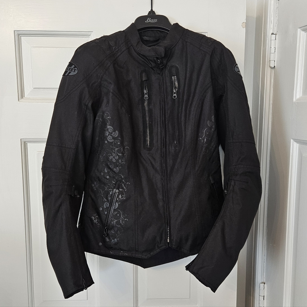 Joe Rocket Atomic 4.0 Women's Motorcycle Jacket, Black, MD